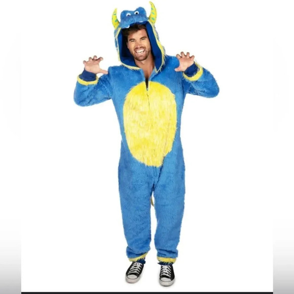 Tipsy Elves Large Monster Costume men apres ski 🎿 fun furry NWT - Picture 1 of 9